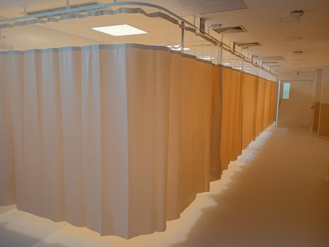 Cortinas hospitalares