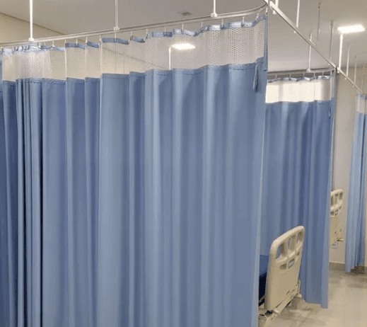 Cortinas de leito hospitalar